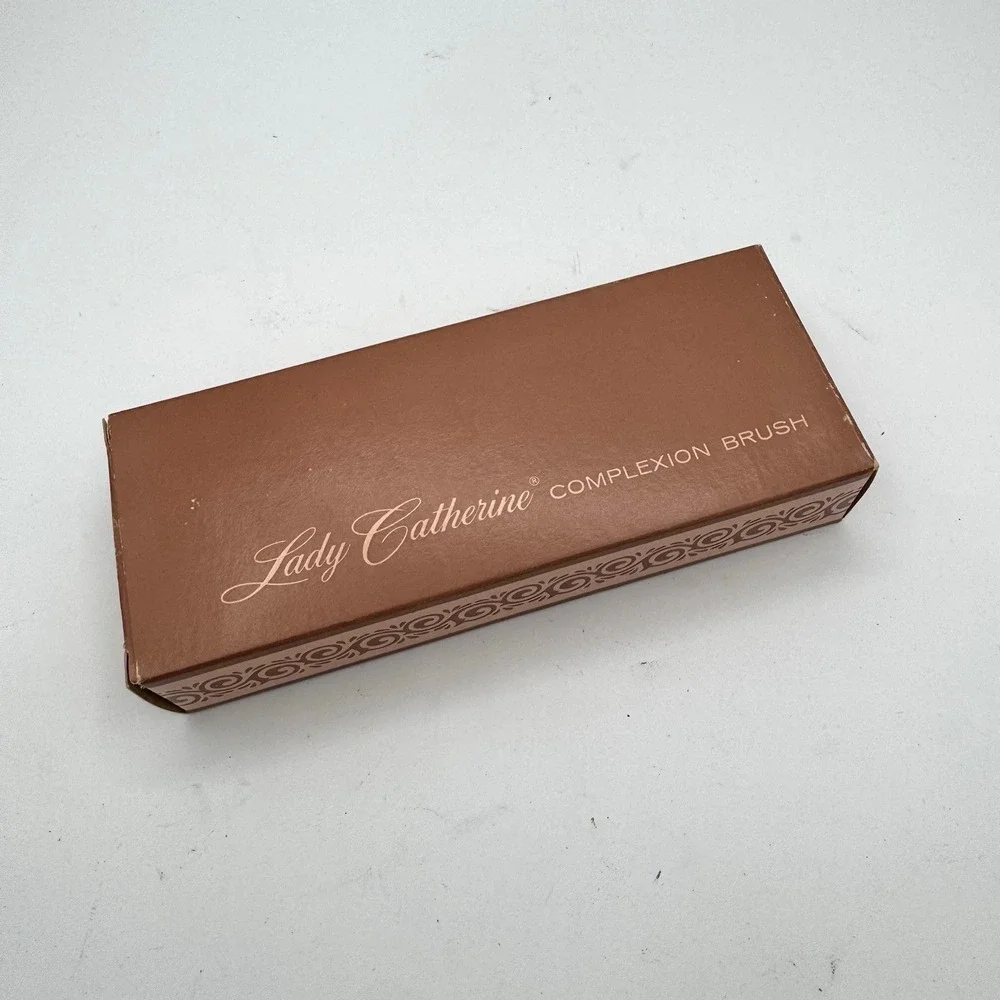 Vintage‎ 50s 60s Lady Catherine Powder Brush Stanley Home Products Boxed USA
